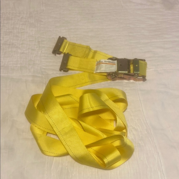 Haul-Master Yellow Ratcheting Tie Down - Picture 2 of 2